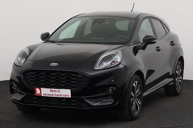 Zwart Gebruikt 2022 Ford Puma ST-Line Coupé | € 19.995 (Super prijs) - Afbeelding 1/4