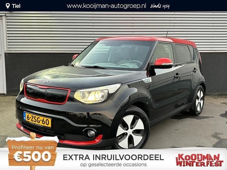 Zwart Occasion 2015 Kia Soul EV SUV | € 8.900 (Eerlijke prijs) - Afbeelding 1/4