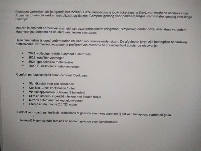 Occasion VW California Comfortline 174 PK (127 kW) 2006 Zilver Van