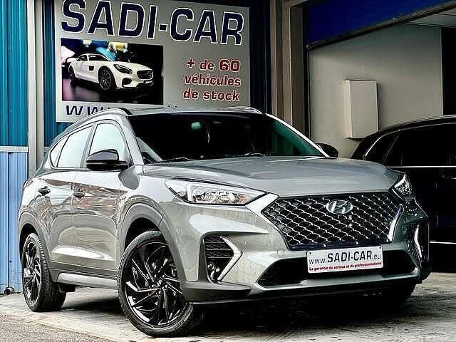 Grijs Gebruikt 2020 Hyundai Tucson N Line SUV | € 22.990 (Super prijs) - Afbeelding 1/4