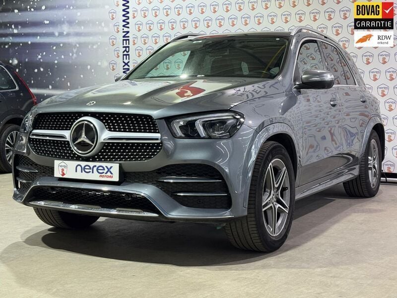 Grijs Gebruikt 2022 Mercedes GLE350 Premium Plus SUV | € 69.945 (Super prijs) - Afbeelding 1/4