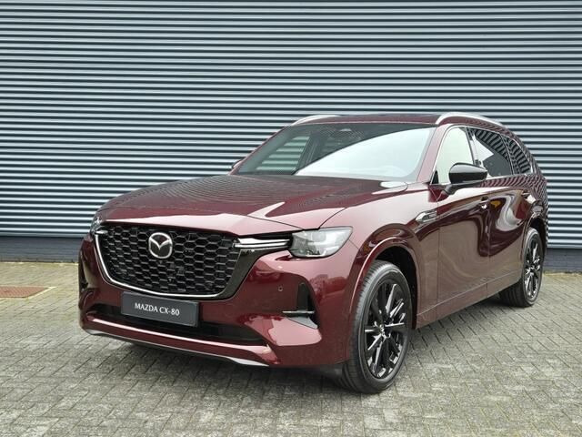 Paars Nieuw 2024 Mazda CX-80 Homura-Line SUV | € 68.950 (Eerlijke prijs) - Afbeelding 1/4
