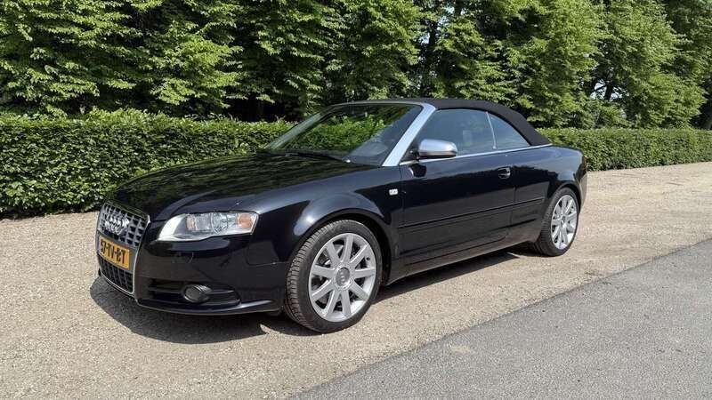 Zwart Gebruikt 2007 Audi S4 Cabriolet Cabriolet | € 17.500 - Afbeelding 1/4