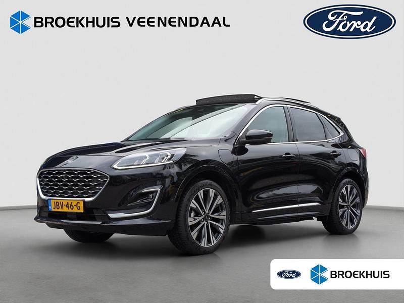 Zwart Gebruikt 2021 Ford Kuga Vignale SUV | € 29.795 (Duur) - Afbeelding 1/4