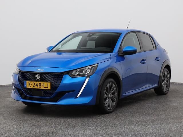 Blauw (metallic) Occasion 2020 Peugeot e-208 Allure Hatchback | € 11.200 (Goede deal) - Afbeelding 1/4