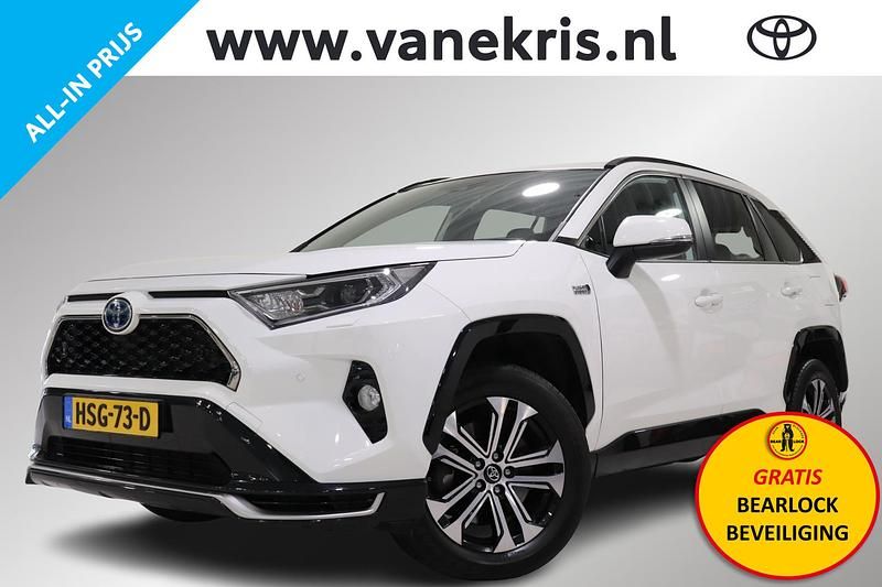 Wit Gebruikt 2021 Toyota RAV4 Hybrid Style SUV | € 38.399 (Eerlijke prijs) - Afbeelding 1/4