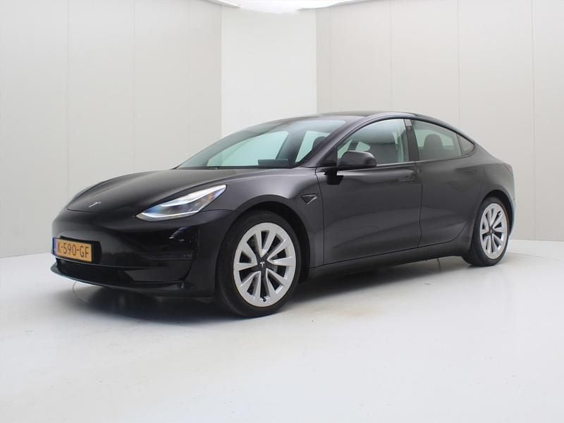 Zwart Gebruikt 2020 Tesla Model 3 Long Range AWD Sedan | € 22.900 (Eerlijke prijs) - Afbeelding 1/4