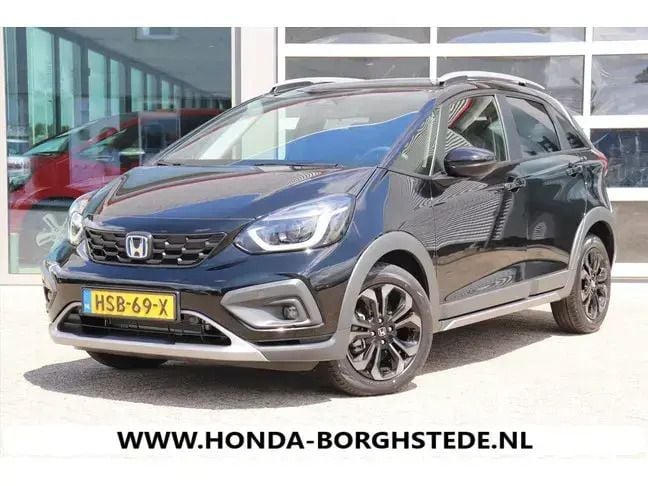 Zwart Nieuw 2024 Honda Jazz Advance Hatchback | € 31.950 (Eerlijke prijs) - Afbeelding 1/4