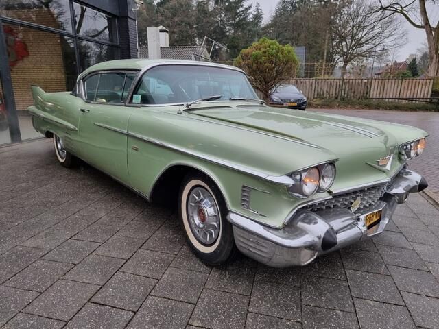 Occasion Cadillac Coupé DeVille 1958 Groen Coupé