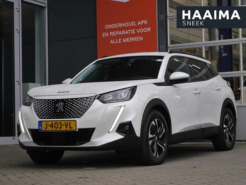 Wit Occasion 2020 Peugeot e-2008 Allure SUV | € 15.945 (Duur) - Afbeelding 1/4
