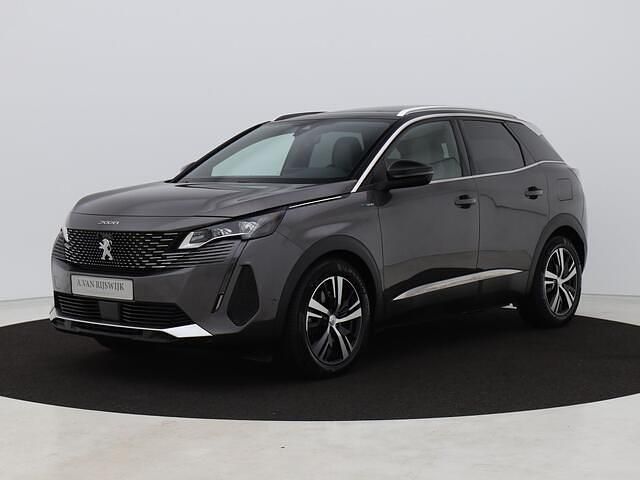 Grijs Gebruikt 2021 Peugeot 3008 GT-line SUV | € 23.400 - Afbeelding 1/4