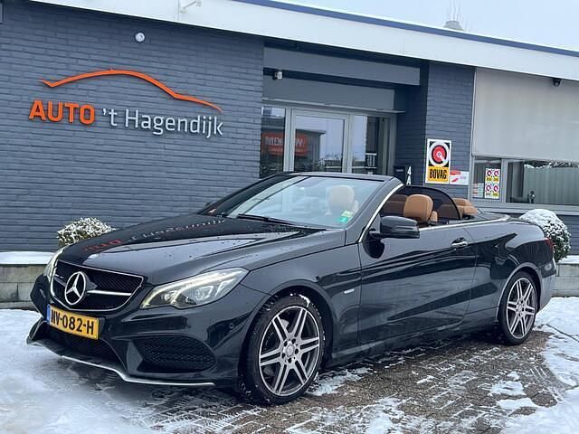 Occasion Mercedes E200 Ambition 184 PK (135 kW) 2017 Zwart Cabriolet