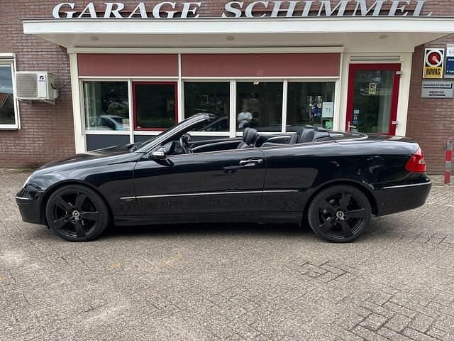 Occasion Mercedes CLK200 Elegance 184 PK (135 kW) 2007 Zwart, metallic lak Cabriolet