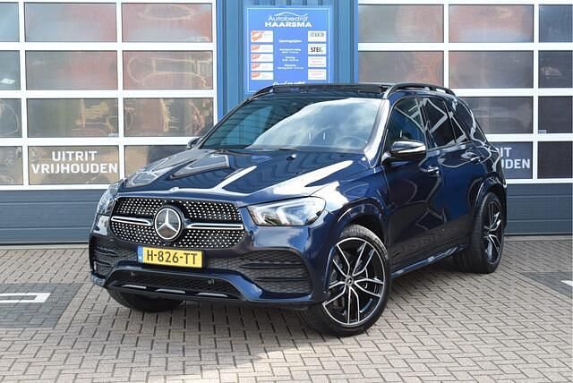 Blauw Gebruikt 2019 Mercedes GLE300 Premium Plus SUV | € 49.850 - Afbeelding 1/4