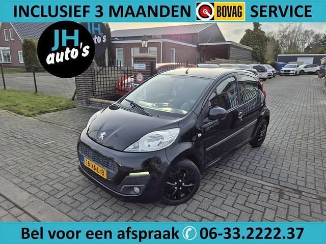Occasion Peugeot 107 Active 68 PK (50 kW) 2012 Zwart (metallic) Hatchback