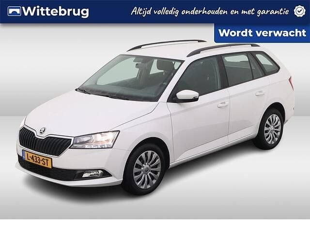 Wit Gebruikt 2021 Skoda Fabia Ambition Stationwagen | € 14.450 (Eerlijke prijs) - Afbeelding 1/2