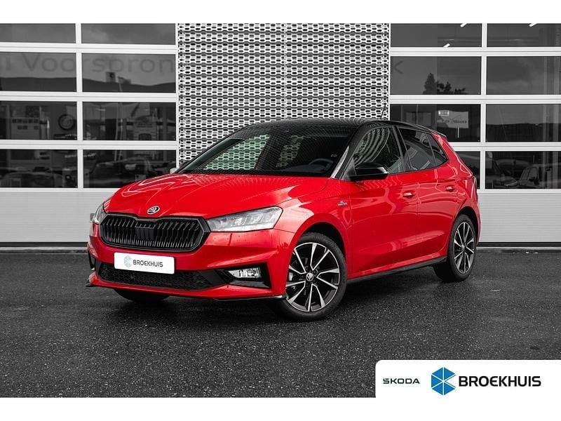 Occasion Skoda Fabia Monte Carlo 95 PK (69 kW) 2025 Rood Hatchback