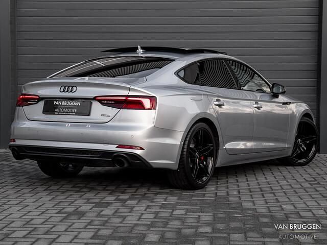 Occasion Audi A5 Sportback S-Line 252 PK (185 kW) 2018 Zilver (metallic) Hatchback
