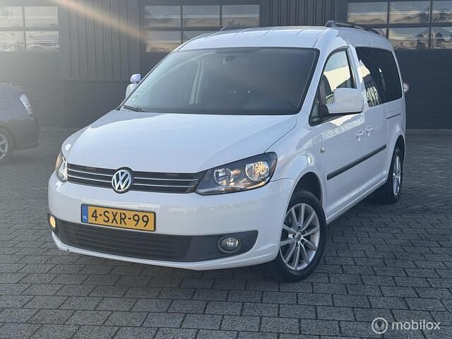 Wit Occasion 2014 VW Caddy Maxi MPV | € 6.995 (Duur) - Afbeelding 1/4