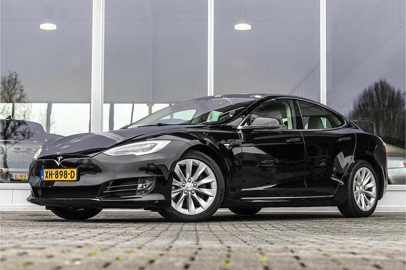 Occasion Tesla Model S 350 kW (476 PK) 2018 Zwart (metallic) Hatchback