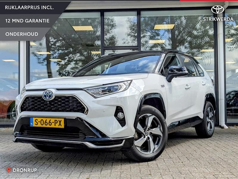 Wit Gebruikt 2022 Toyota RAV4 Hybrid Style SUV | € 41.995 (Eerlijke prijs) - Afbeelding 1/4