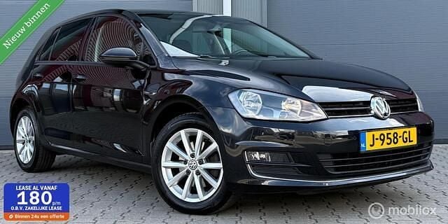 Zwart Gebruikt 2015 VW Golf VII Highline Hatchback | € 10.950 (Goede deal) - Afbeelding 1/4