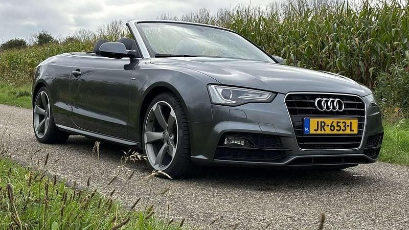 Occasion Audi A5 Cabriolet S-Line 177 PK (130 kW) 2016 Grijs Cabriolet