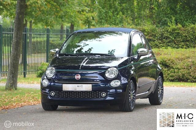 Blauw Gebruikt 2017 Fiat 500 Riva Hatchback | € 13.950 (Iets duurder) - Afbeelding 1/4