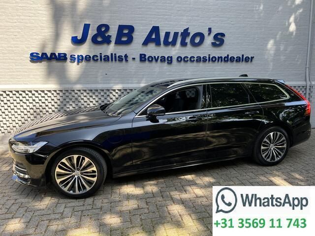 Zwart Gebruikt 2019 Volvo V90 Momentum Stationwagen | € 30.950 - Afbeelding 1/4