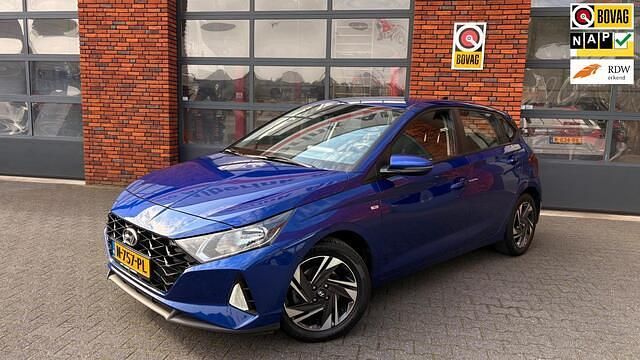 Blauw Gebruikt 2021 Hyundai i20 Comfort Hatchback | € 17.250 (Eerlijke prijs) - Afbeelding 1/4