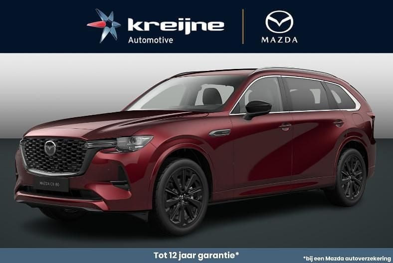 Rood Nieuw 2026 Mazda CX-80 Homura-Line SUV | € 67.925 (Eerlijke prijs) - Afbeelding 1/1