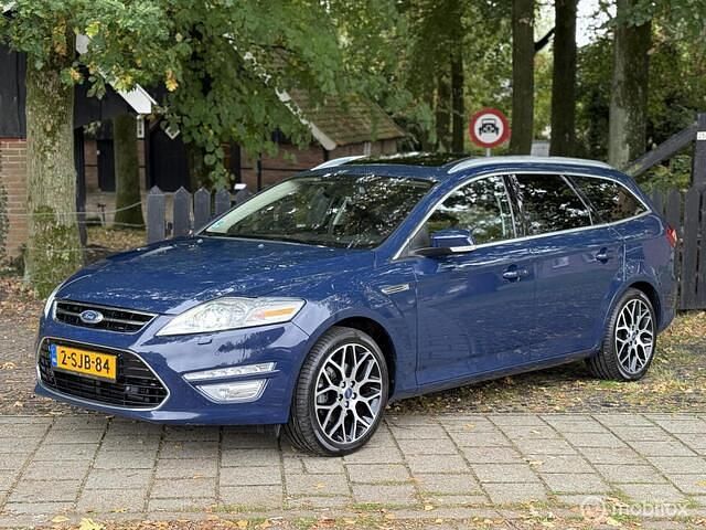 Blauw Gebruikt 2013 Ford Mondeo Titanium Stationwagen | € 6.495 (Eerlijke prijs) - Afbeelding 1/4