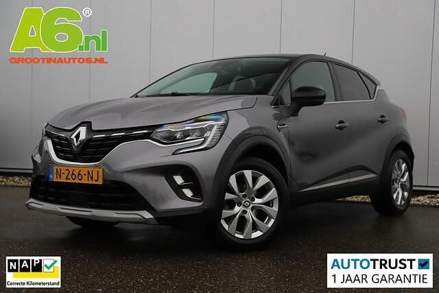 Grijs Occasion 2021 Renault Captur Intens SUV | € 15.900 (Super prijs) - Afbeelding 1/4