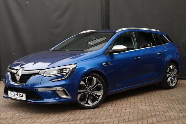Blauw Gebruikt 2018 Renault Mégane GrandTour GT Stationwagen | € 16.995 (Eerlijke prijs) - Afbeelding 1/4