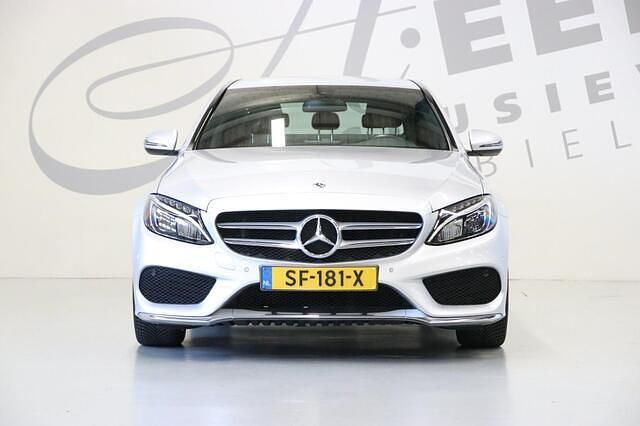 Occasion Mercedes C180 AMG 156 PK (114 kW) 2018 Grijs Sedan