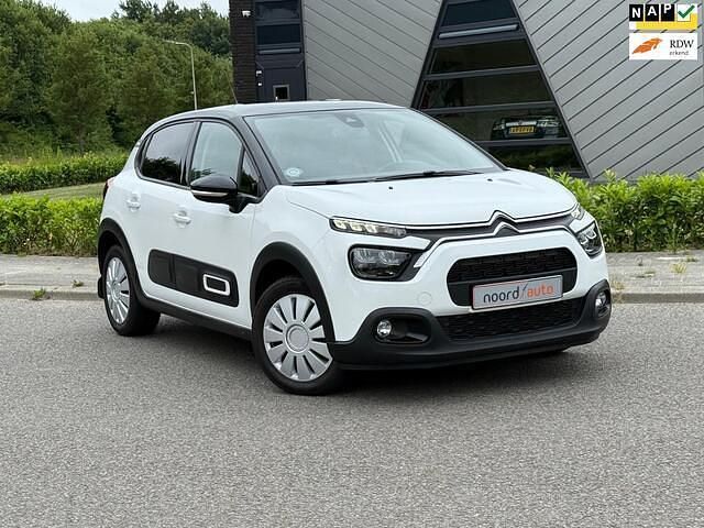 Wit Gebruikt 2021 Citroën C3 Business Class Hatchback | € 10.450 (Super prijs) - Afbeelding 1/4