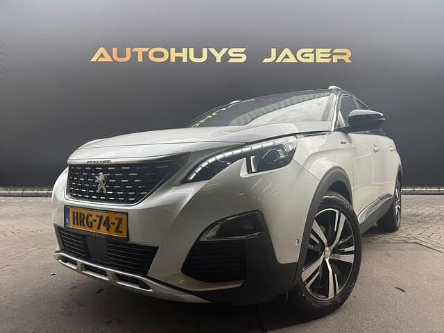 Wit Gebruikt 2018 Peugeot 5008 GT-line MPV | € 22.950 (Eerlijke prijs) - Afbeelding 1/4