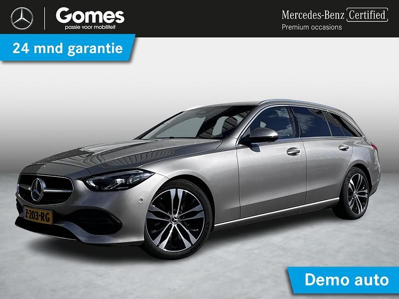 Zilver Gebruikt 2024 Mercedes C180 Luxury Stationwagen | € 46.950 (Iets duurder) - Afbeelding 1/4