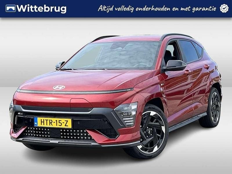 Rood Gebruikt 2025 Hyundai Kona N Line SUV | € 42.425 (Super prijs) - Afbeelding 1/3