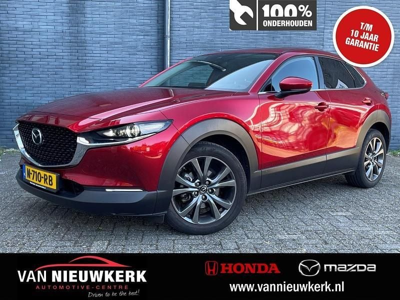 Rood Gebruikt 2021 Mazda CX-30 Luxury SUV | € 27.400 (Eerlijke prijs) - Afbeelding 1/4