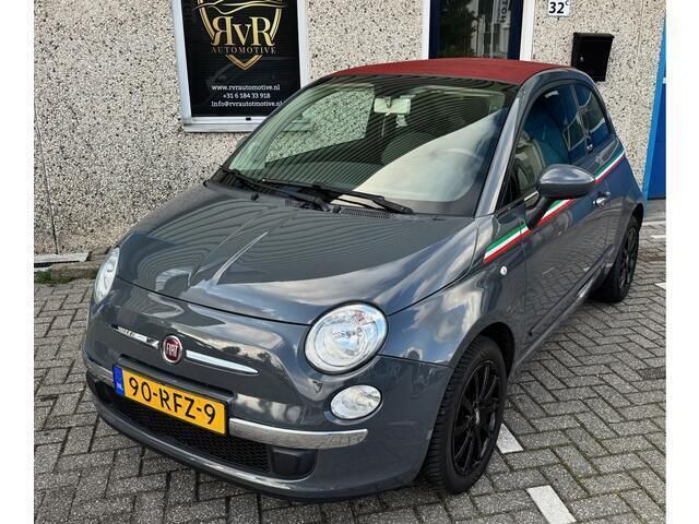 Grijs Gebruikt 2011 Fiat 500C Lounge Cabriolet | € 4.499 (Eerlijke prijs) - Afbeelding 1/4