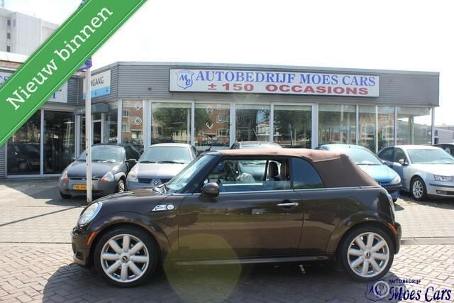 Bruin Gebruikt 2010 Mini Cooper Cabriolet Pepper Cabriolet | € 7.950 (Eerlijke prijs) - Afbeelding 1/4