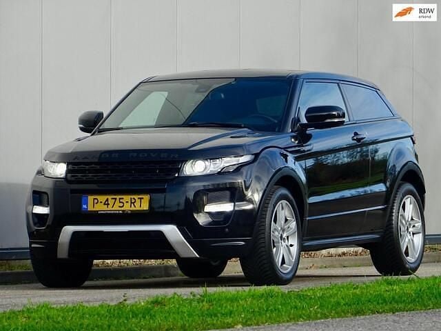 Zwart Gebruikt 2012 Land Rover Range Rover evoque Pure Coupé | € 16.740 (Eerlijke prijs) - Afbeelding 1/4
