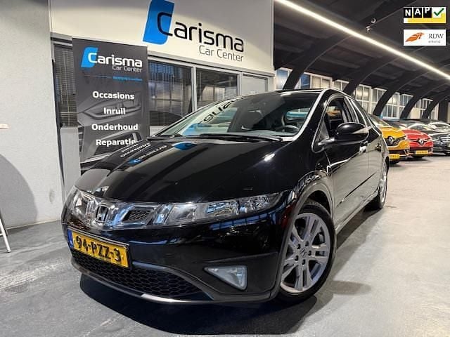 Zwart (metallic) Gebruikt 2011 Honda Civic Sport Hatchback | € 6.900 (Eerlijke prijs) - Afbeelding 1/4
