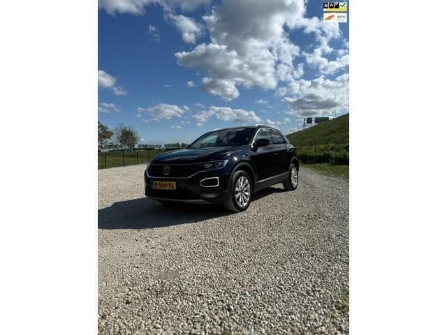 Zwart Gebruikt 2021 VW T-Roc Sport SUV | € 23.500 (Super prijs) - Afbeelding 1/4