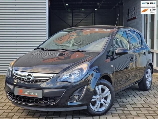 Zwart Gebruikt 2014 Opel Corsa Design Edition Hatchback | € 4.999 (Goede deal) - Afbeelding 1/4