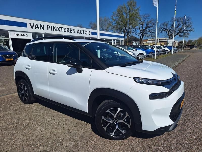 Wit Gebruikt 2023 Citroën C3 Aircross PureTech SUV | € 18.345 (Eerlijke prijs) - Afbeelding 1/3