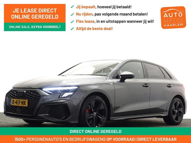 Grijs metallic Gebruikt 2021 Audi A3 Sportback e-tron S-Line Hatchback | € 29.189 (Goede deal) - Afbeelding 1/4