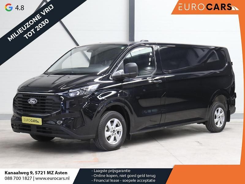 Zwart Nieuw 2024 Ford Transit Custom Trend Van | € 34.890 (Eerlijke prijs) - Afbeelding 1/4
