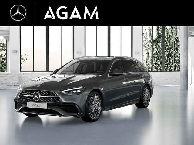 Grijs Nieuw 2026 Mercedes C300 Business Stationwagen | € 67.500 (Duur) - Afbeelding 1/4